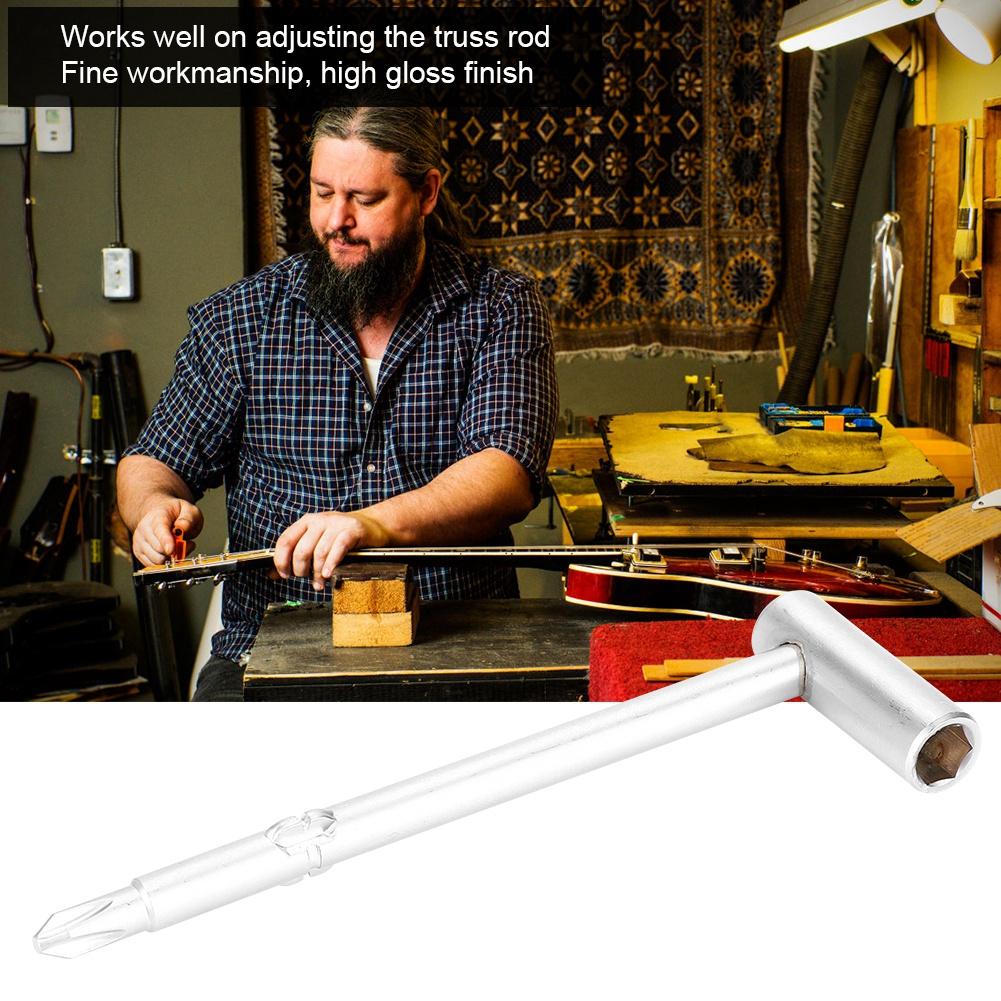 Truss Rod Box Repair Wrench 5mm Screwdriver Tool Accessory Part for Guitars (7mm)