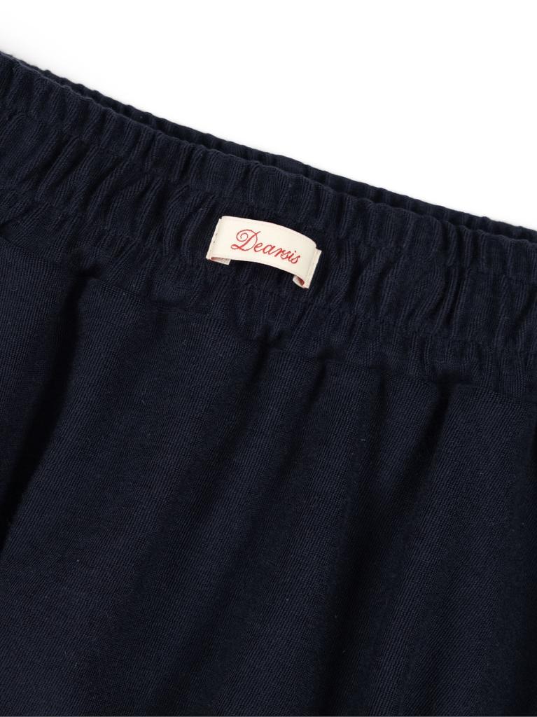 Dearsis Layered Skirt Pants (Navy)