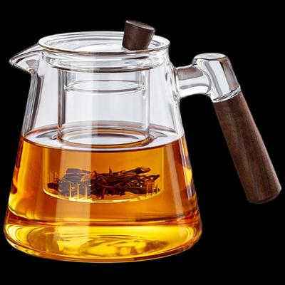 Стеклянный чайник для чаепития