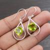 Peridot Earrings Gemstone Jewelry, 925 Solid Sterling Silver Earrings, Handmade Jewelry Birthstone Earrings, Gift For Him