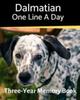 Книга Dalmatian - One Line a Day : A Three-Year Memory Book To Track Your Dog's Growth : 35