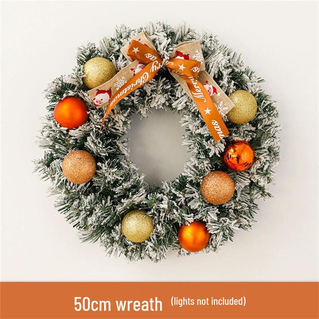 Christmas Vine Wreath Door & Wall Hanging Ornament