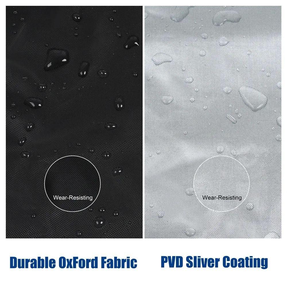 Черный чехол для лодочного подвесного мотора 420D Оксфордская ткань Чехлы для подвесных моторов Защита от царапин