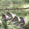 Anyi 304 Stainless Steel Outdoor Folding Bowl