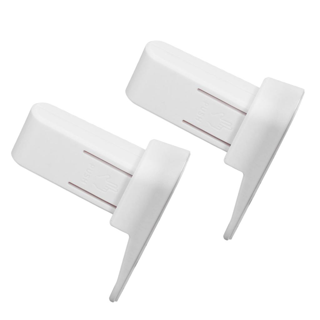 2 шт., замки для дверей с защитой от детей, замки для дверных ручек, детские замки для безопасности малышей, домашних животных, кошек D