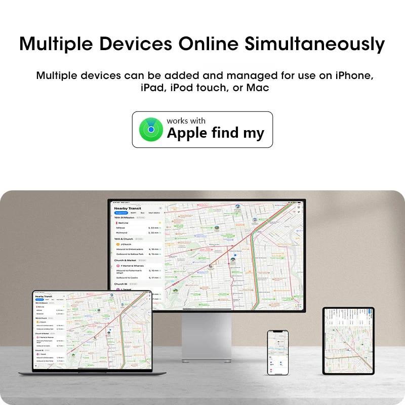 Car GPS Trackers Device For Apple Find My Key Smart iTag Child Finder Car GPS Lost Tracker Bluetooth Tracker iOS System