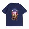 Unisexs Clothing New 100 Cotton Summer TShirt One Piece Unisexs TShirt Chopper Print Casual Unisexs TShirt