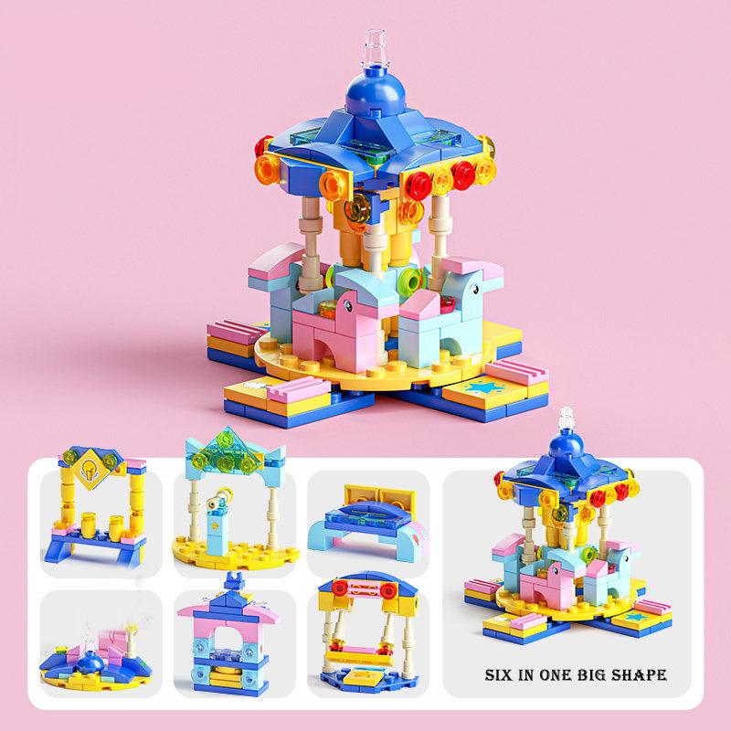 NEW Dreams House Racer Car Doctor Painter Musician Scientist Pastry Chef Cameraman Astronaut Building Blocks Kit Brick Model Toy