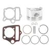 52.4mm Piston Rings Gasket Set High Strength for 110cc 125cc Engine ATV Dirt Pit Bike Go Kart