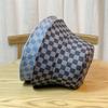 Новая джинсовая шляпа-панама в японском стиле, женская, весенне-осенняя, клетчатая, в сетку, популярная в интернете, универсальная, визуально уменьшающая лицо, маленькая летняя шляпа-ведро