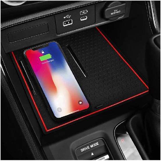 Car Interior Non-Slip Mat Door Groove Pad Gate Slot Cup Accessories For Honda CR-V CRV 6th Gen 2023 2024 2025 Hybrid