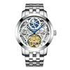 AILANG Watch Men's Automatic Mechanical Watch Fashion Trendy Waterproof Night Hollow Flywheel Watch