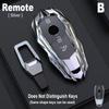 Модный автомобильный чехол с дистанционным ключом для Mercedes Benz ACESG Class GLC CLE CLA GLB GLS W177 W205 W213 W222 X167 AMG