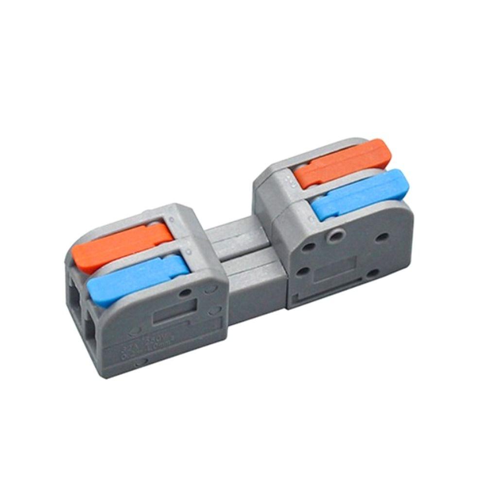 Компактная клеммная колодка быстрого доступа Мини-клеммные колодки Push-in Электрический соединитель проводов