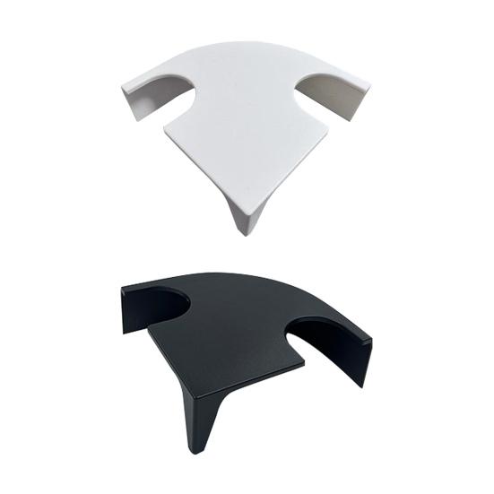 Аквариумный угловой туннель, аквариумное укрытие для рыб с пещерой-укрытием под гравием, двойные отверстия для петушка