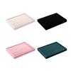 Stackable Velvets Jewelry Organizer Tray for Drawer Storage Rings Display Stand Earrings Bracelets Necklaces Holder