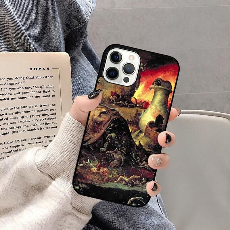 Hieronymus Bosch Art Phone Case For iPhone 17 Air 16 15 14 plus 11 12 13 Pro Max coque Cover Shell