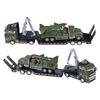 1:50 Tow Truck Toy Alloy Pull Back Car Highly Simulation Trailer Vehicle Toy for Children#2