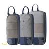 LXSN-000680 3PCS Travel Clothing Compression Packing Pouch Oxford Cloth Storage Bag