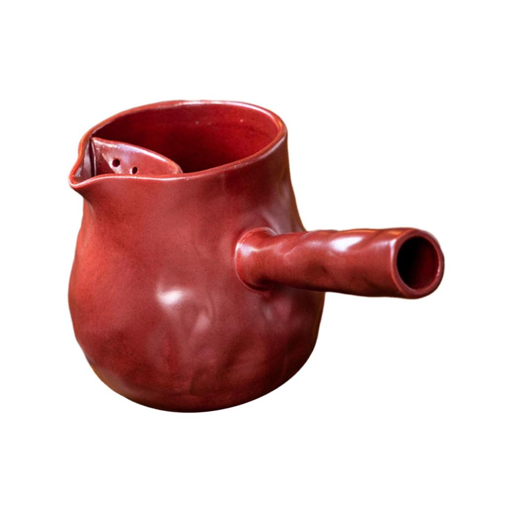 Керамический чайник 730 мл с ситечком для чая Чайники для кипячения горячей воды для дома