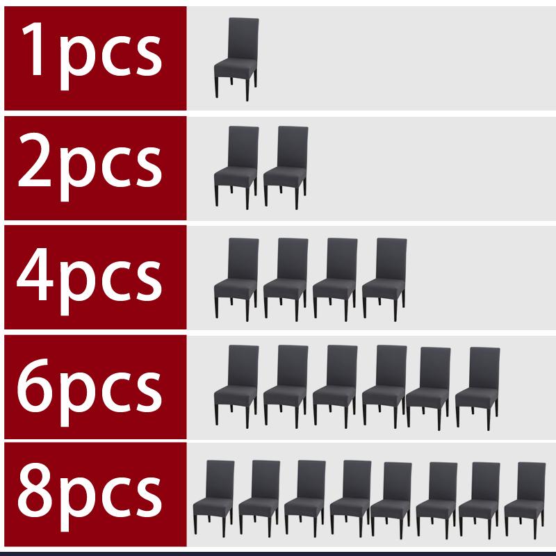 Чехол Съемный Негрязный чехол на сиденье, стул, спандекс, кухонный чехол для банкета, свадьбы, ужина, ресторана