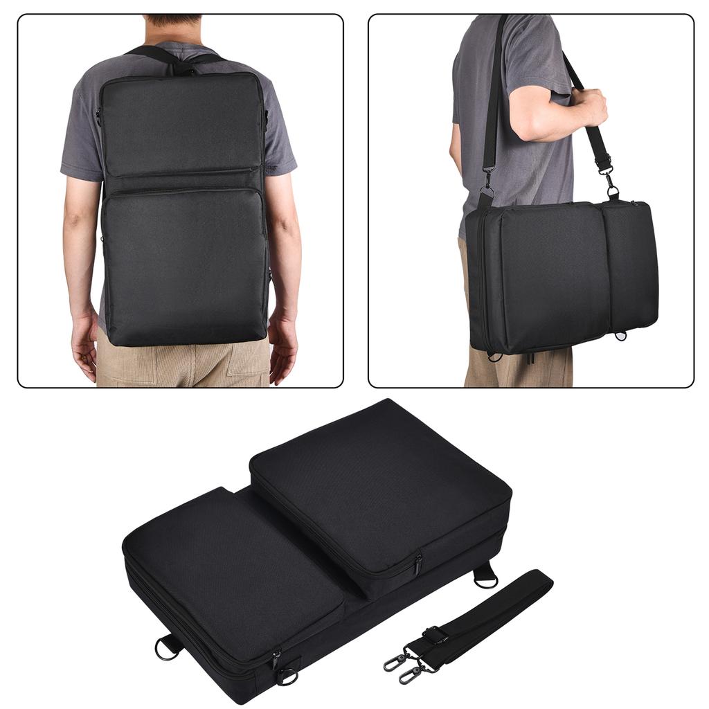 DJ Controller Gig Bag Carrying Case with Strap for Pioneer DDJ-400 DJ Controller Portable Protector Bag Travel Bag Black