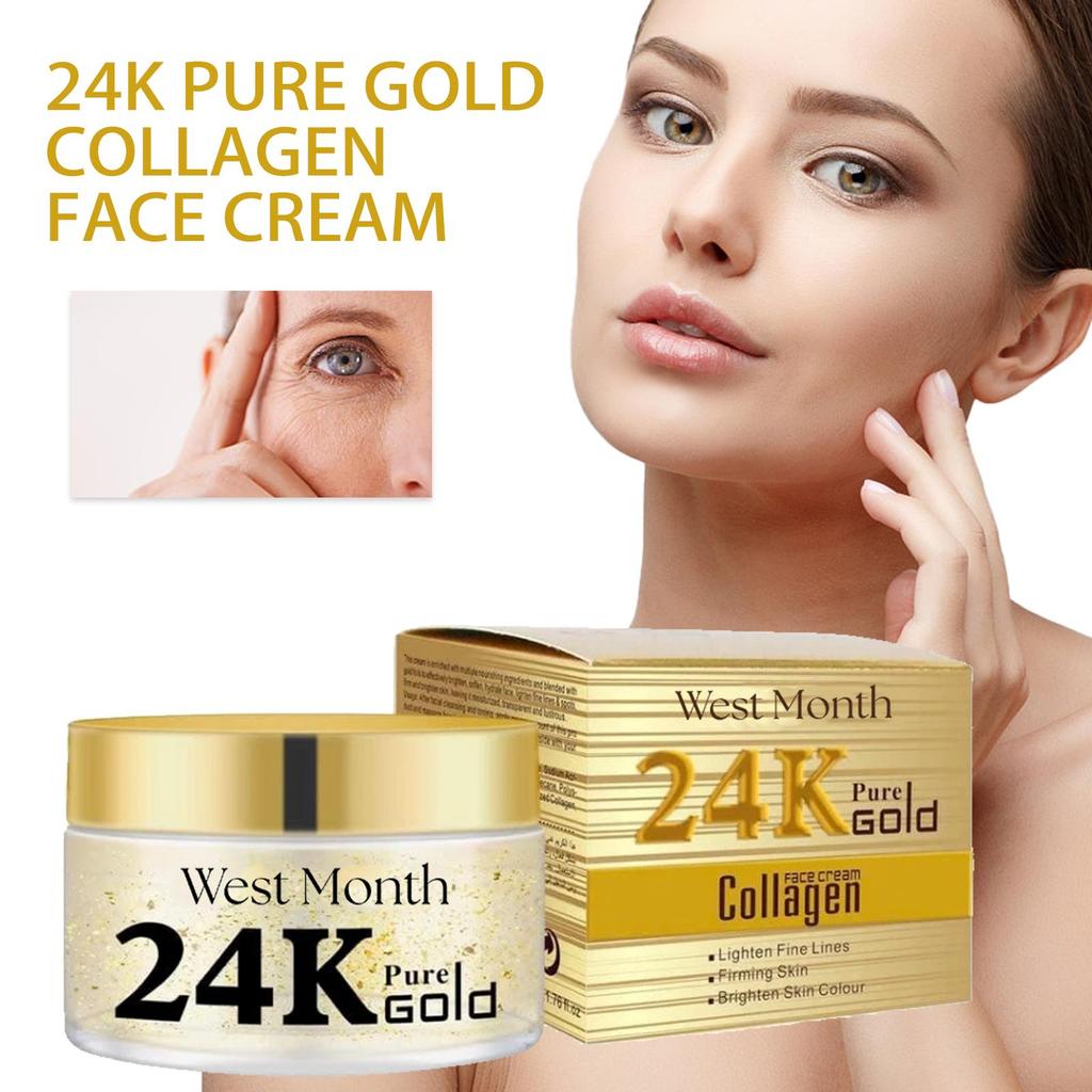 24k Gold Facial Skin Care Set Anti Wrinkle Fade Dark Circles Firming Moisturizing Repairing Eye Mask Essence Korean Cosmetics