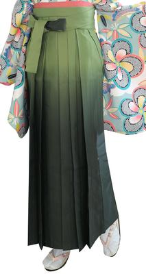 Хакама размытый градиент [Kyoetsu] женский (М, Вакакуса)