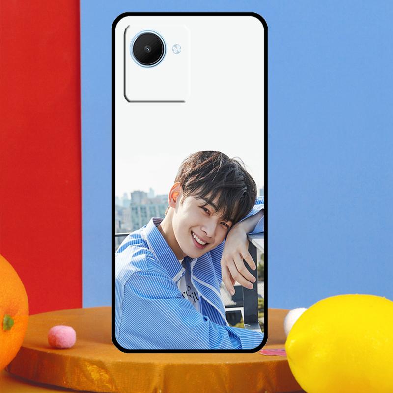 Чехол Cha Eun Woo для Realme C51 C31 C67 C55 C53 C35 C33 C30 C21Y C25s 9 10 11 12 Pro Plus GT Neo 5 6