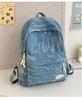 Schoolbag1011 new girl versatile high value cute schoolbag soft girl ins high school students large capacity backpack
