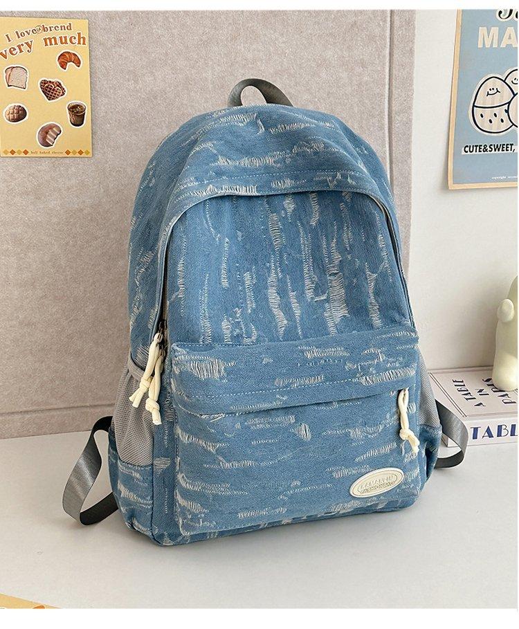 Schoolbag1011 new girl versatile high value cute schoolbag soft girl ins high school students large capacity backpack