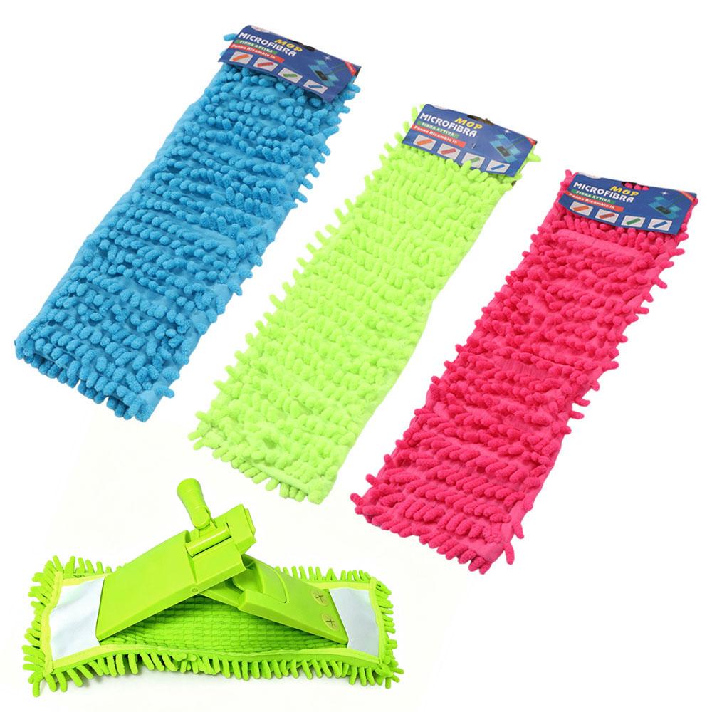 Mop Replacement Cloth Water Absorption Dust Cleaning Pad Mop Head Cloth Microfiber Floor Cleaner