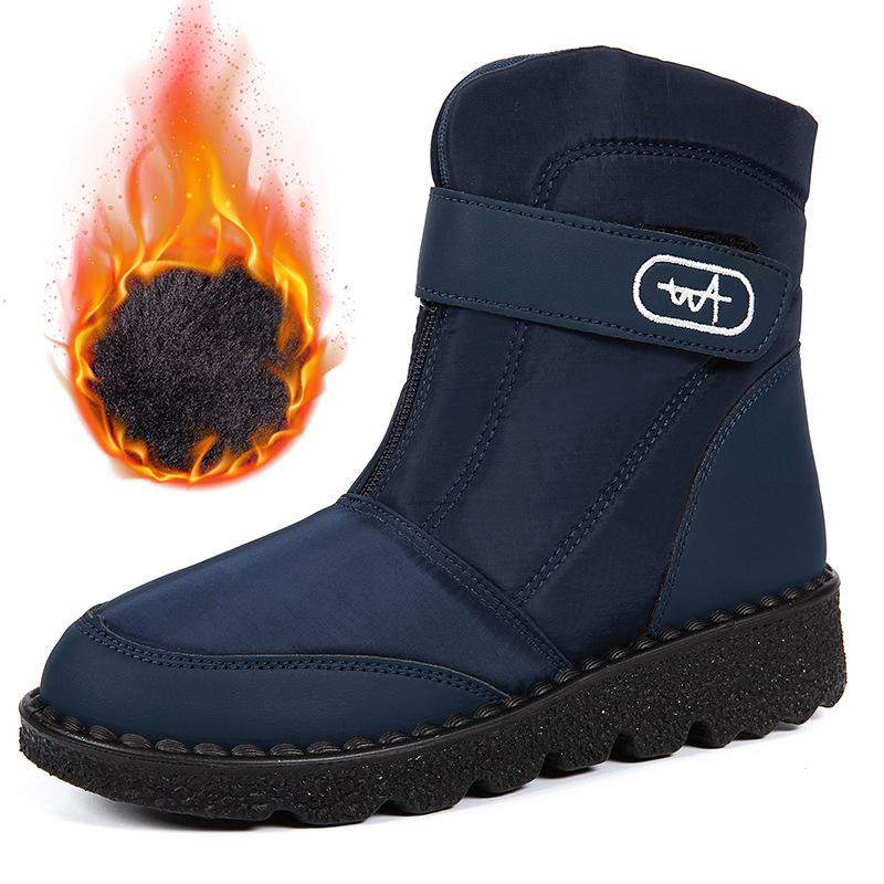 36-45 ярдов Большие зимние ботинки Женские хлопковые ботинки, устойчивые к холоду Женские ботинки большого размера Обувь из хлопка