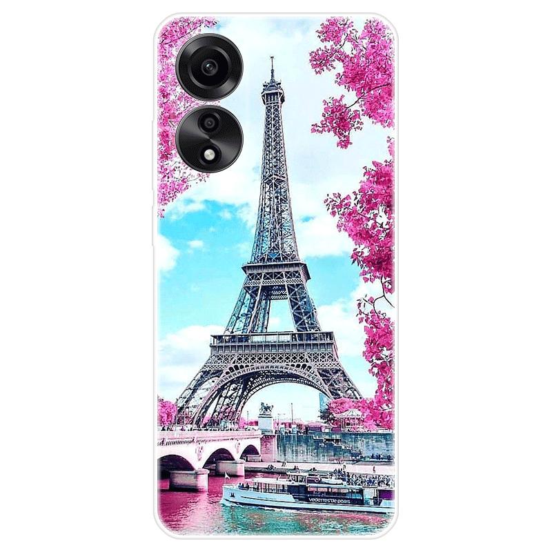 Для OPPO A78 OPPOA78 4G чехол Мягкая силиконовая задняя крышка чехол для телефона с рисунком мультфильма Креатив