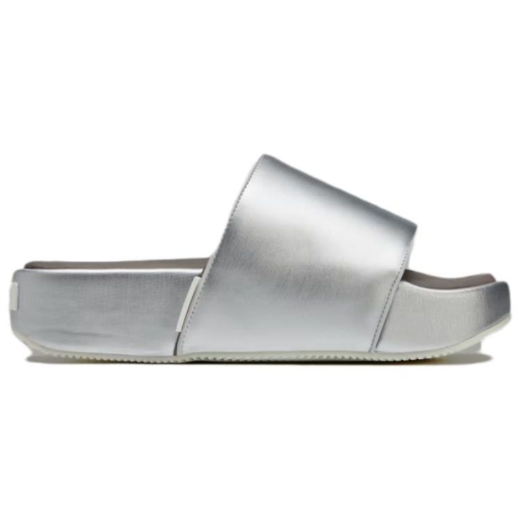 adidas Кроссовки унисекс Y-3 Slide Silver Metallic Коричнево-кремово-белые HQ3665