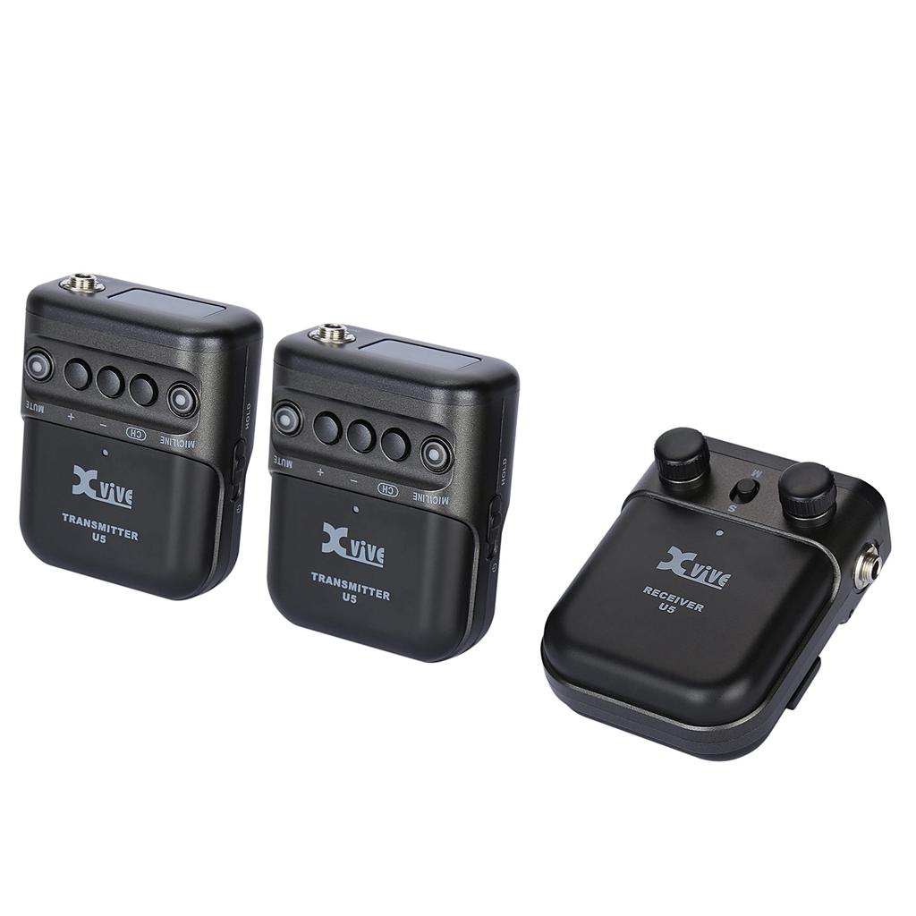 Xvive Xvive Wireless Pin Microphone System Digital Wireless System 2 Channel Specification Japanese National Technical Compliance Certification U5T2