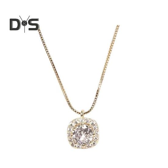 Ожерелье-чокер в виде капли с кубическим цирконием Сверкающее бриллиантовое ожерелье Кристалл Горный хрусталь Блестящее ожерелье Ювелирные изделия День матери Годовщина День рождения