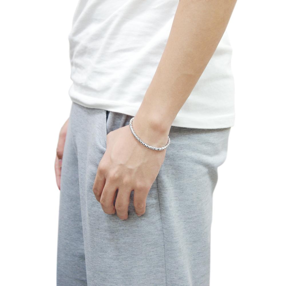 Настоящие браслеты-цепочки из стерлингового серебра 100% 925 пробы для мальчиков и мужчин, модные 5 мм 20 см, цепочка в виде змеи в стиле панк, ювелирные изделия-манжеты для женщин