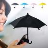 Multi-Color Mobile Phone Sunshade Umbrella With Suction Cup Phone Stands Outdoor Cover Sun Shield Mount Phone Holder Accessories