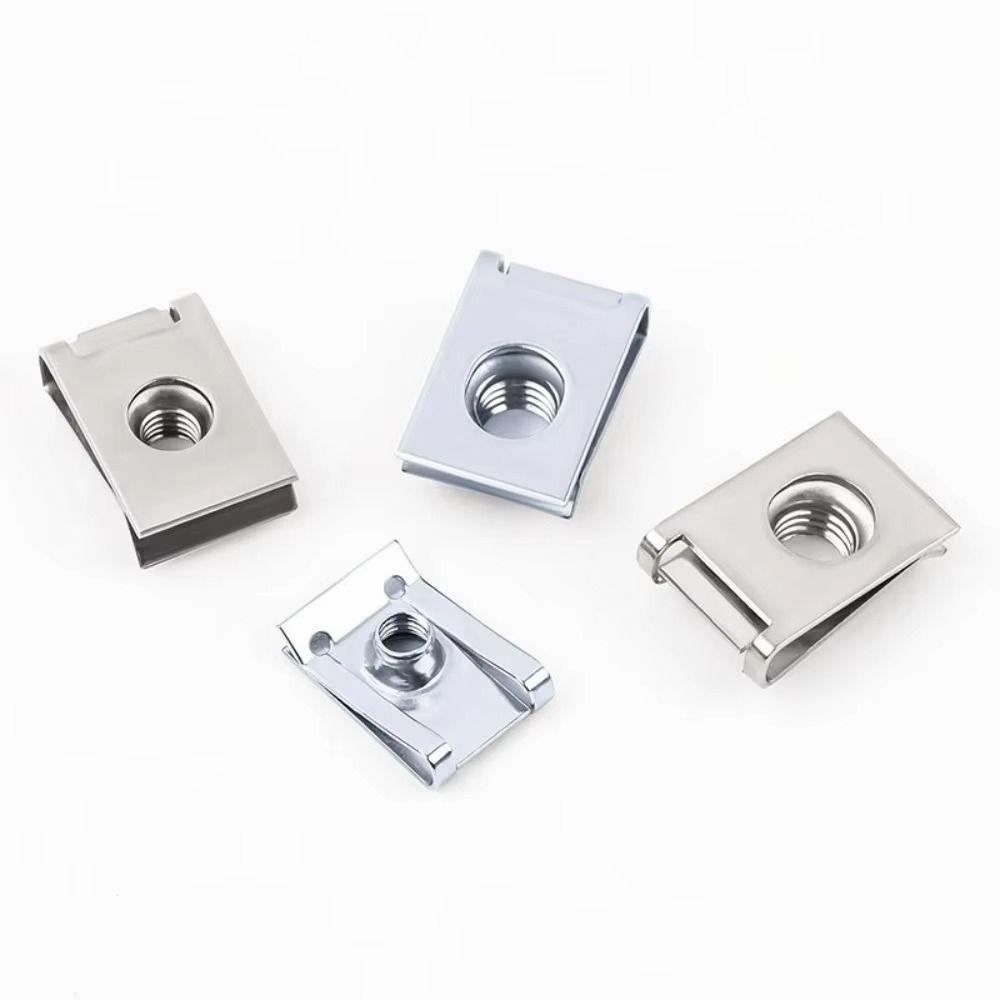 Durable Nut Screws Flat Head Nutsert Cap M 4 - M 8 Threaded Rivet Hardware