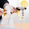 Wedding Supply 1 Pair Bride and Groom Wine Glass Cups Champagne Glasses Cup Set