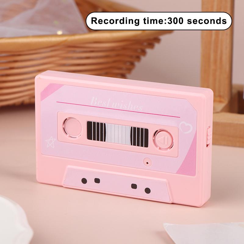 Запись голосовой открытки Лента Поздравительная открытка DIY Запись голосовой открытки 60/300 секунд Голосовой чип для подарков на день рождения День святого Валентина