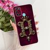 Прозрачный Чехол Для Realme RMX2101 Чехол Для Realme C17 Роскошная Корона Буквы A-Z 2D Плоский Рисунок Мягкий Корпус Для Real me C17