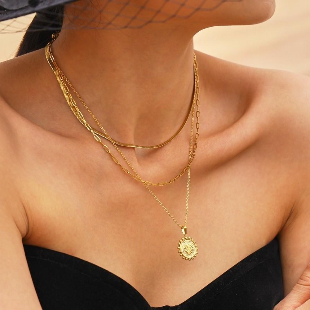 Ожерелье-чокер с позолоченной подвеской в виде сердца-солнца, модное женское украшение для свадьбы