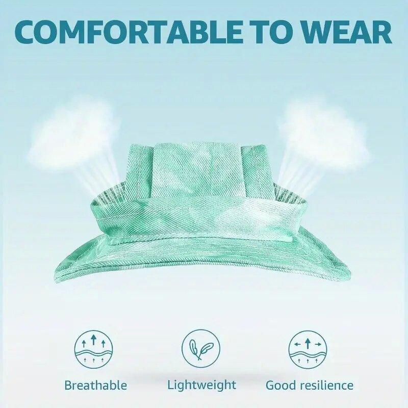 Simple with Ear Holes Outdoor Sports Hat Baseball Cap for Small and Medium Dog Adjustable Dog Sunscreen Hat Small Dogs Pet Hat Dog Hat