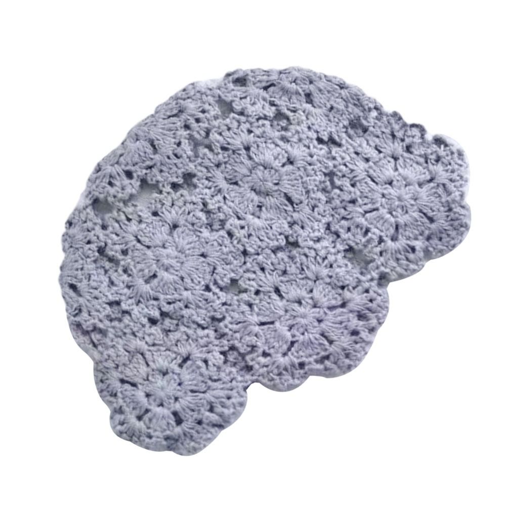 Полая вязаная шапка, повседневная шапка Skullies, дышащий берет, женская кепка