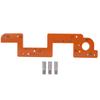 ARC Grooving Auxiliary Tool Anti Slip Easy To Operate Cabinet Door Slot Position Template for