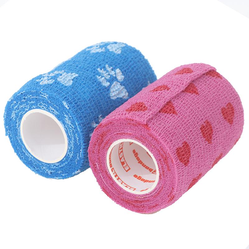 Самоклеящаяся эластичная повязка для домашних животных, собак, кошек, защитный ремень для ног