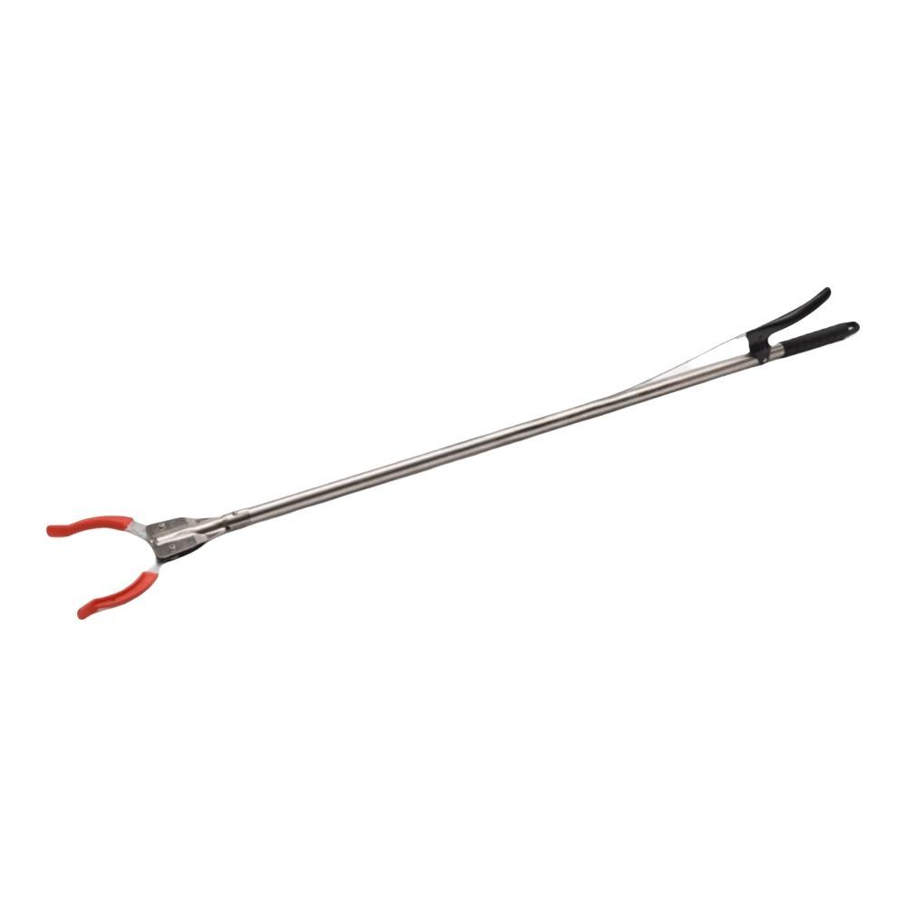 Non Slip Jaw Trash Picker Grabber Stainless Steel Garbage Pickup Claw Home Cleaning