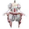Halloween Clown Cosplay Costume Scary Movie Character Roleplay Outfit Festive Parties
